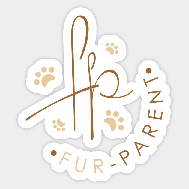 Fur Parent Sticker by iamKaye